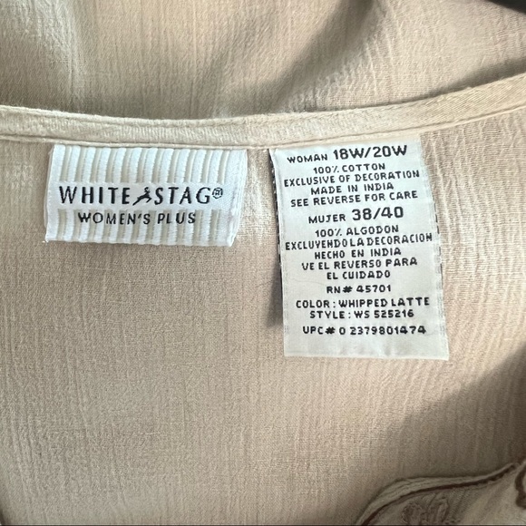 Embroidered V-Neck Tunic - Picture 4 of 4